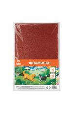Фоамиран Мульти-Пульти, А4, 10 листов, 10 цветов, 2 мм, с блестками, ассорти