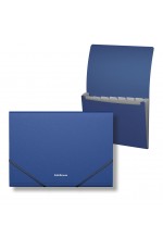 Папка на рез А4 6отд син 50415 Erich Krause