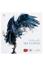 Планшет для акварели, 20л., 200*200, ArtSpaceВорон, 200г/м2, ГОЗНАК, среднее зерно