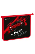 Папка для тетрадей 1 отделение, А5 Berlingo Fast Track, 240*205*40 мм, пластик, на молнии