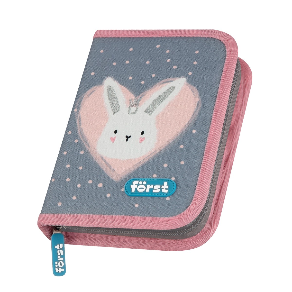 Пенал 1 отделение, 200*140*40 Forst Little Friend, дополнительная откидная секция, полиэстер