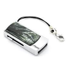 Флеш карта USB на 32GB с серафинитом сереб 3720075