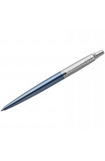 Ручка шариковая Parker Jotter Waterloo Blue CT синяя, 1,0мм, кнопочн., подар. уп.