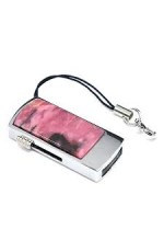 Флеш карта USB на 32GB с родонитом сереб 3730742