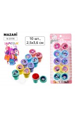 Набор Штампиков детских с картинками 10шт М-20795 Mazari Creative