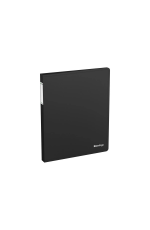 Папка на кольцах Berlingo Soft Touch на 4-х кольцах, 24 мм (RB4_4D980) Soft Touch черный