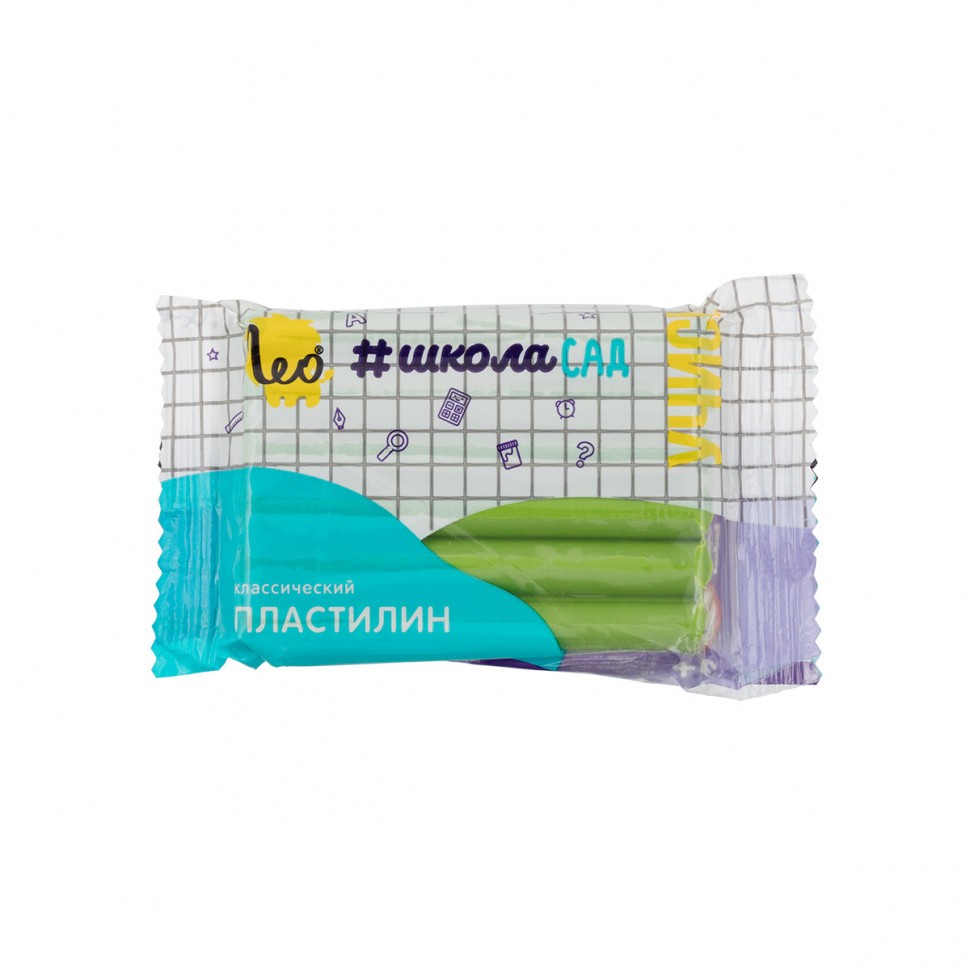 Пластилин салатовый 50 г LMC-50 Лео