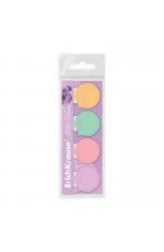 Стикеры -закладки 31*45мм 4цв*80л Pastel Bloom 61564 Erich Krause