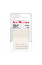 Стикеры 40*50мм 50л пластпрозрачн Clear 61698 Erich Krause
