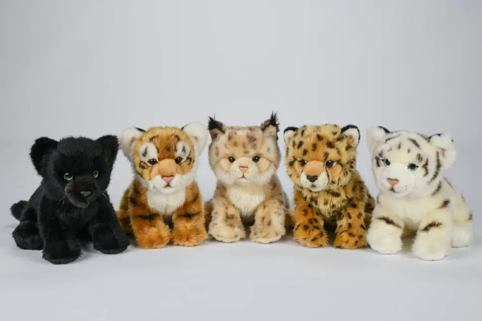 Мягкая игрушка Дикие кошки 26см F40684A LEOSCO