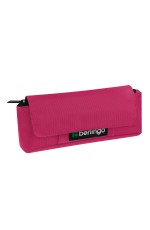 Пенал мягкий 1 отделение, 215*90*45 мм, Berlingo Pink focus, полиэстер, внутренний органайзер, магнит