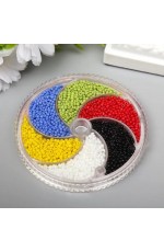 Набор бисера 11/0 № 3 ассорти 150г BLG Zlatka