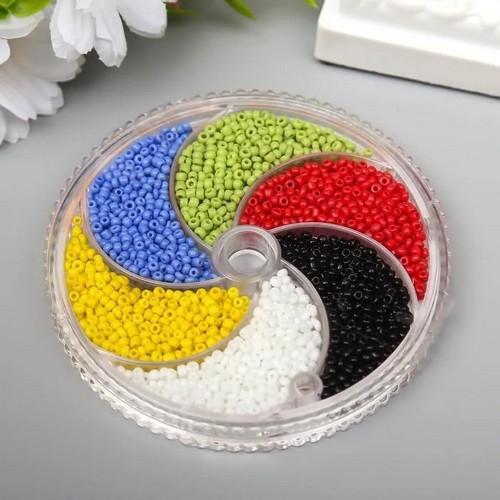 Набор бисера 11/0 № 3 ассорти 150г BLG Zlatka