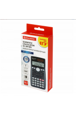 Калькулятор инженерный 10+2 разряд в футляре ЕГЭ ОГЭ синий 271724 Brauberg