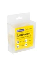 Клей-лента двусторонняя многоразовая OfficeSpace, 30мм*2мм*3м