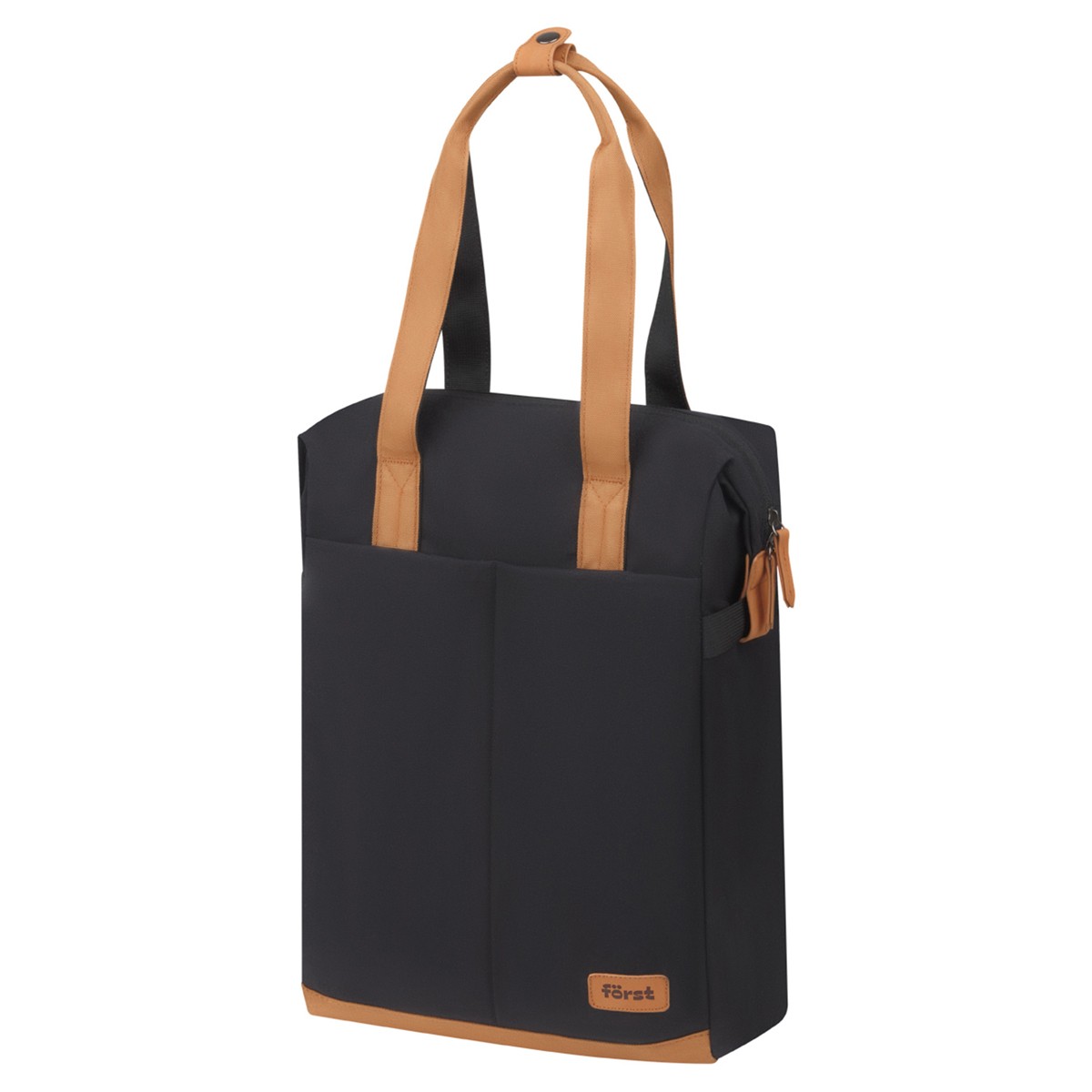 Рюкзак Forst F-Casual Black 42*28,5*12,5см, 1 отделение, 1 карман, уплотненная спинка