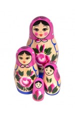 Хохлома Матрешка 4-и кукольная 80035000000