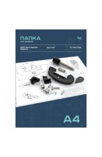 Папка д/черч А4 10л 160гр вертрамка 58483 БиДжи