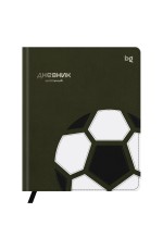 Дневник 1-11 кл. 48л. (твердый) BG Sport. Football, иск. кожа, комбинирование материалов, тиснение фольгой, ляссе