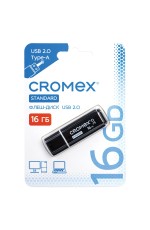 Флеш-накопитель 16 GB черн Стандарт 514158 Cromex
