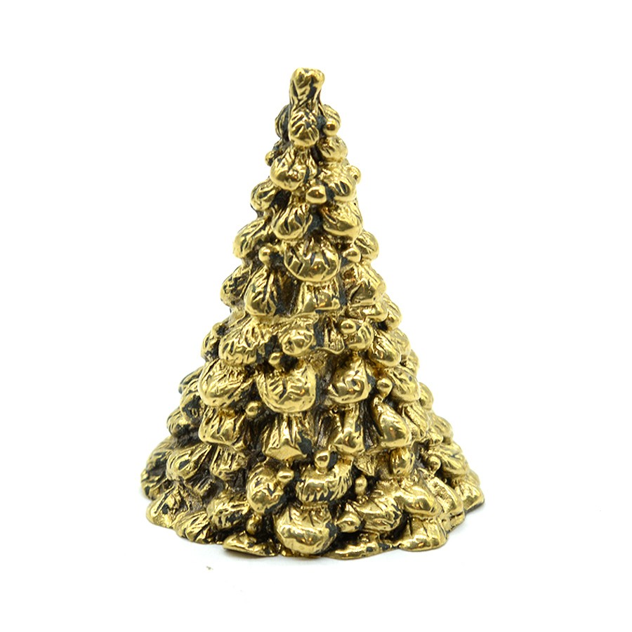 Сувенир Колокольчик из бронзы Ёлочка 1351320
