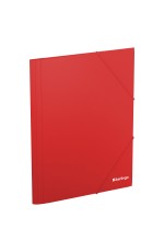 Папка на рез А4 краснSoft touch 4982 Berlingo