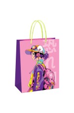 Пакет подарочный 26*32*12см MESHU Stylish,  глянцевая ламинация