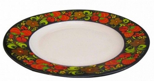 Хохлома тарелка