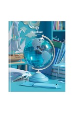 Дневник 5-11 кл. 48л. (ЛАЙТ) BG Crystal globe, глянцевая ламинация, тиснение фольгой