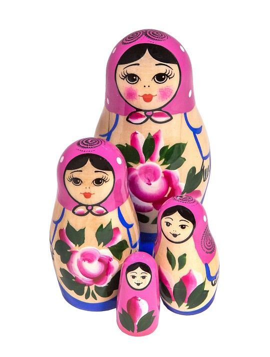 Хохлома Матрёшка 4 кук 8003