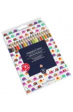 Набор карандашей 36цв трехгран HappyColor 30-0058 Bruno Visconti