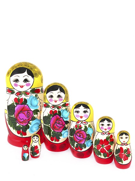 Хохлома Матрешка 7 кук 80065