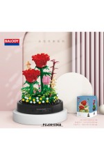 Констр-р Роза в колбе 596 дет 18471 Маркер игрушка