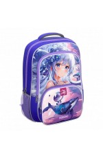 Рюкзак школьный ErichKrause ErgoLine 20L Kawaii Whale 59876