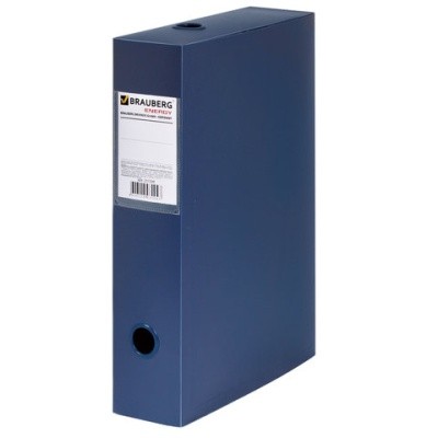 Короб архив 7см на 600л пластсиний 231539 Brauberg