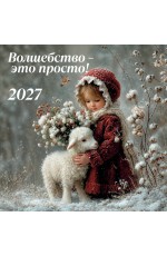 Волшебство - это просто! Календарь настенный на 2027 год (300х300)