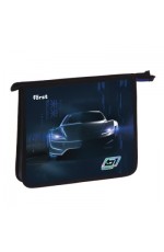 Папка д/тетр д/мальч А5 пласт на молн Extra Power FT-PP-A50517 Forst