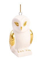 Новогоднее украшение подвесное Сова из фарфора 94947 Феникс-Презент