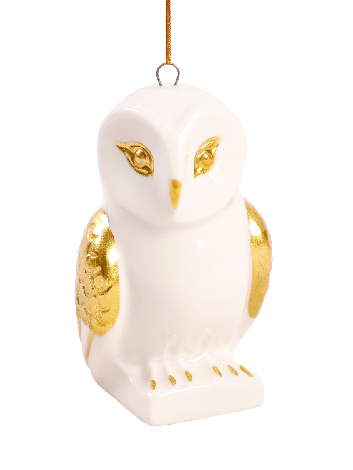 Новогоднее украшение подвесное Сова из фарфора 94947 Феникс-Презент