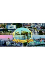Кружка Екатеринбург керам 300мл Коллаж виды города с высоты №0056