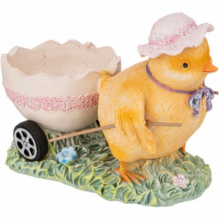 Статуэтка Цыпленок 12 см 162-904