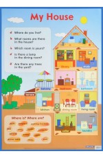 Мой дом. My House. Наглядное пособие на английском языке
