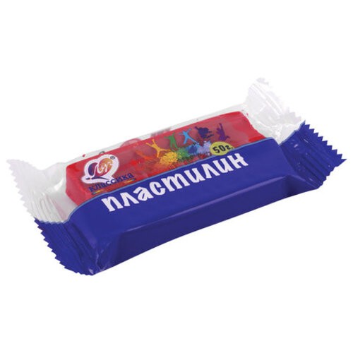 Пластилин 50гр ассор 1шт 25С 1531-08 Луч