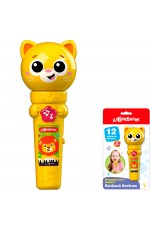 Микрофончики-зверята Веселый Котенок 4630027296191 Азбукварик