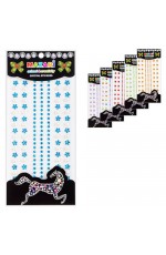 Стразы - наклейки акрил Цветы+Крун Кристал М-8711 MAZARI