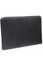 Папка деловая OfficeSpace Hannover кожзам, на молнии, ручка-петля, зажим для бумаг