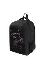 Рюкзак Forst Functional Rainbow Cat 39*26*10см, 2 отделения, 2 кармана, анатомическая спинка