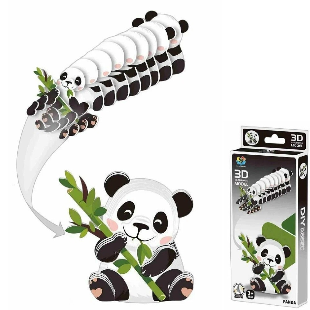 Констр-р 3D Панда в кор Р5-48F