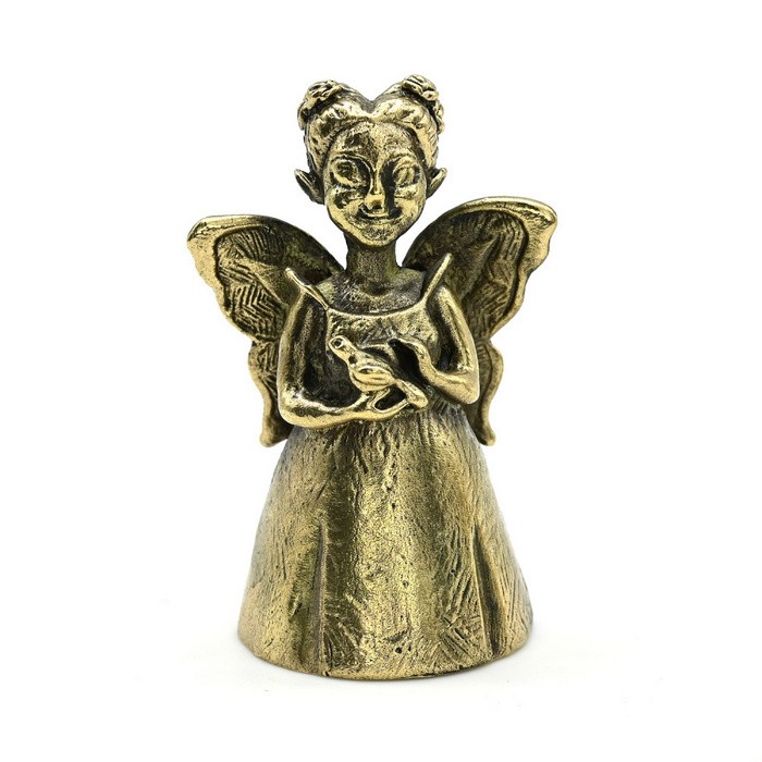 Сувенир Колокольчик из бронзы Фея 1351352