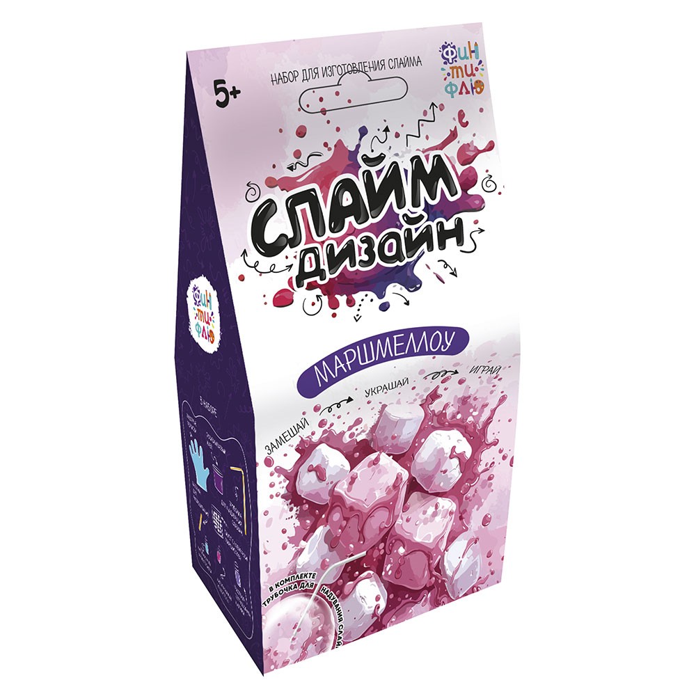 Жвачка д/рук Набор Слайм дизайн Маршмеллоу Фин тиФлю 574